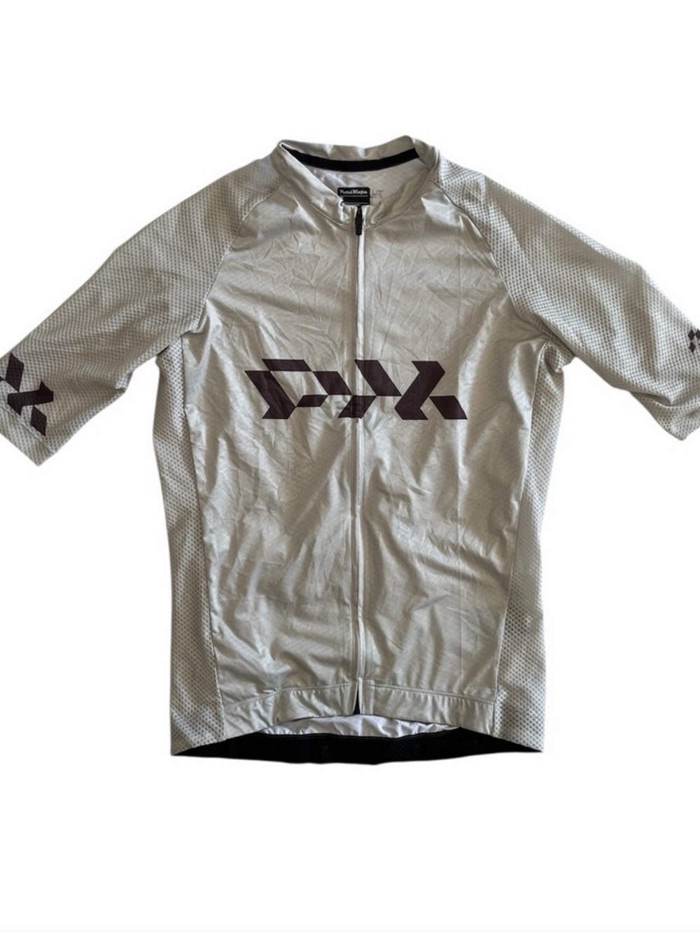 Pedal Mafia Silver Short-Sleeve Cycling Jersey